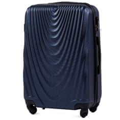 Wings M közepes utazóbőrönd, kék