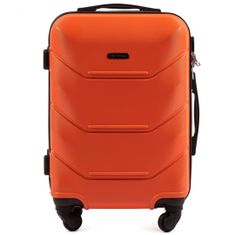 Wings S kabinos bőrönd, narancs