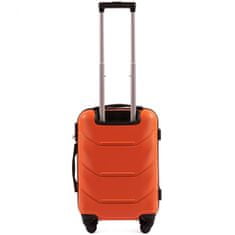 Wings S kabinos bőrönd, narancs