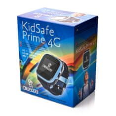 KidSafe Prime 4G fekete gyerek okosóra magyar menüvel, videóhívás, vízálló, SOS