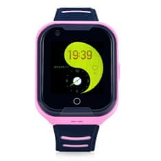 KidSafe Ultra 4G pink gyerek okosóra magyar menüvel , 4G videóhívás, IP67 vízálló, GPS