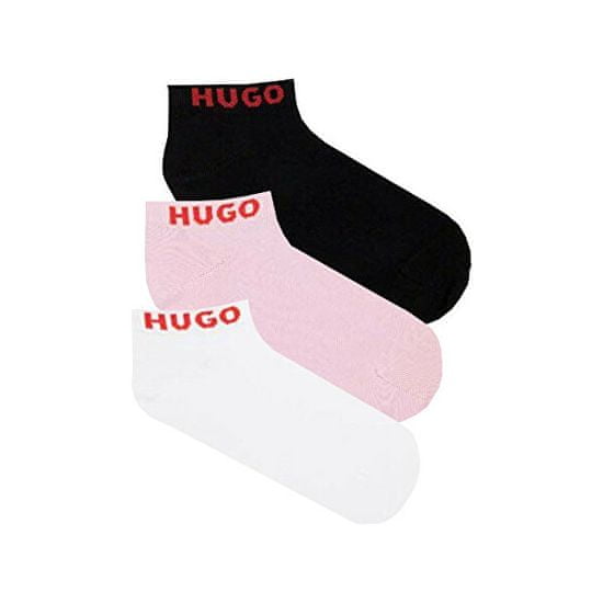 Hugo Boss 3 PACK - női zokni HUGO 50502049-960