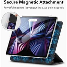 ESR Rebound Magnetic tok iPad Pro 11'' 2020 / 2021 / 2022, fekete