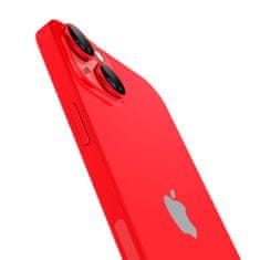 Spigen Ez Fit Optik 2x üvegfólia kamerára iPhone 14 / 14 Plus / 15 / 15 Plus, piros