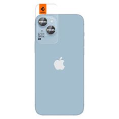 Spigen Ez Fit Optik 2x üvegfólia kamerára iPhone 14 / 14 Plus / 15 / 15 Plus, kék