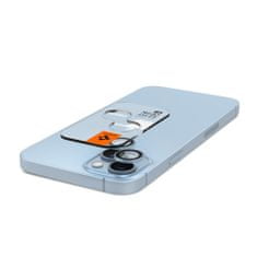 Spigen Ez Fit Optik 2x üvegfólia kamerára iPhone 14 / 14 Plus / 15 / 15 Plus, kék