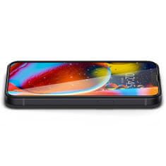 Spigen Slim HD üvegfólia iPhone 13 Pro Max / 14 Plus / 15 Plus, fekete