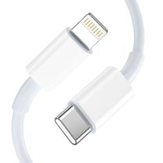 Tech-protect C35W hálózati töltő 2x USB-C 35W + kábel USB-C / Lightning, fehér