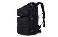 CoolCeny Vízálló survival hátizsák - Turista 28 liter - Fekete