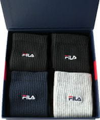 FILA 4 PACK - férfi zokni FB4405/4-999 (Méret 39-42)