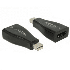 DELOCK 65864 mini Displayport 1.2 apa > HDMI anya átalakító 4K passzív, fekete (DL65864)