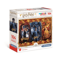 Clementoni Harry Potter Supercolor 104 db-os puzzle négyzet alakú dobozban (97638) (CLEMENTONI97638)