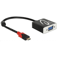 DELOCK 62994 Adapter USB Type-C csatlakozódugóval > VGA csatlakozóhüvellyel (DP váltakozó mód) (DL62994)
