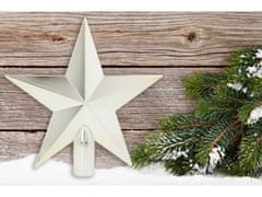 sarcia.eu Arany csillag a karácsonyfára, felső 20 cm
