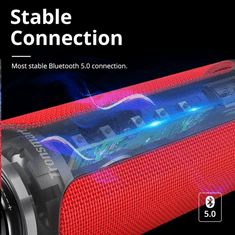 Tronsmart Element T6 Plus Upgraded Edition SoundPulse Bluetooth hangszóró piros (367786) (tronsmart-367786)