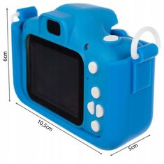 MG X5S Cat gyerek fényképezőgép + 16GB kártya, kék