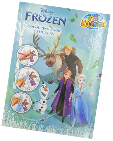 Disney Disney Maxi színezőkönyv matricákkal - Frozen