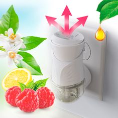 Air wick Folyékony utántöltő elektromos légfrissítőhöz - Málna és citrusvirágok, 19 ml
