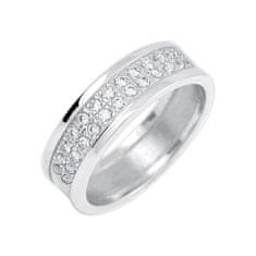 Brilio Silver Csillogó gyűrű cirkónium kövekkel 426 001 00514 04 (Kerület 51 mm)
