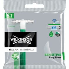 Wilkinson Sword Extra Essential 2 Sensitive eldobható borotva 5 db (W302348800)