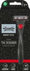 Wilkinson Sword Barbers Style borotva 5 gyémánt pengével, 2 alkatrészt (W302121700)