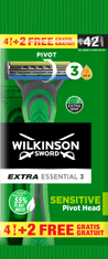 Wilkinson Sword Extra Essential 3 Sensitive eldobható borotva 6 db (W302463000)