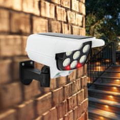 Vergionic 4058 Dummy kamera LED COB napelem, mozgásérzékelő, alkony, IP65, távirányító