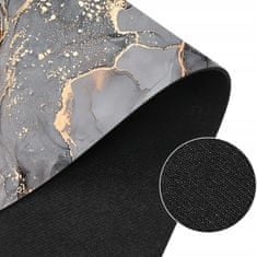 Dexxer Fürdőszoba mosható csúszásmentes szőnyeg 80x50cm szürke márvány