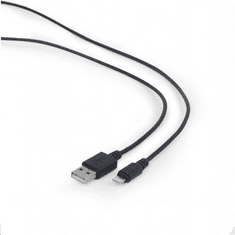 Gembird Cablexpert USB -> Lightning kábel 3m fekete (CC-USB2-AMLM-10) (CC-USB2-AMLM-10)
