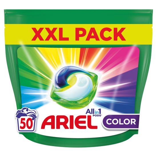 Ariel Mosókapszulák Color, 50 mosás