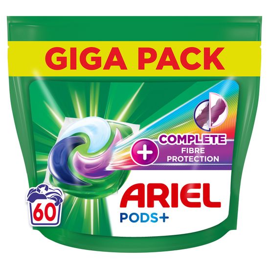 Ariel +Complete Fiber Protection mosókapszula, 60 mosás