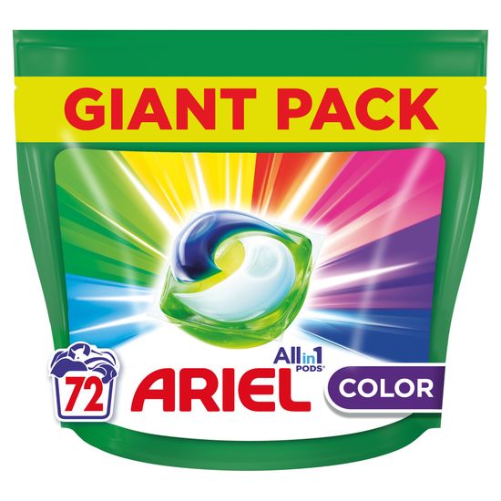 Ariel Mosókapszulák Color, 72 mosás