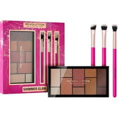 Makeup Revolution Ajándékcsomag Shimmer Glam Eye Set Gift Set