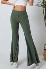 OMG! Bő szárú nadrágok Maeva zöld XL
