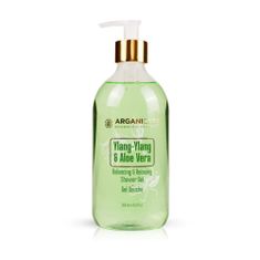 Arganicare Testápoló termékek zöld shower żel pod prysznic z aloesem i ylang 500 ml