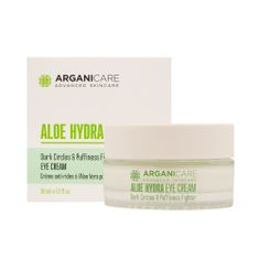 Arganicare Testápoló termékek fehér aloe hydra anti-wrinkle eye cream krem przeciwzmarszczkowy pod oczy z aloesem 30 ml
