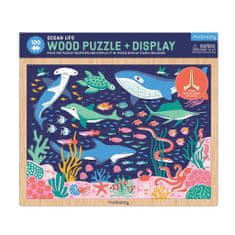 Mudpuppy Fa puzzle Élet az óceánban + állvány 100 darab