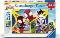 Ravensburger Puzzle Spidey 2x24 darab