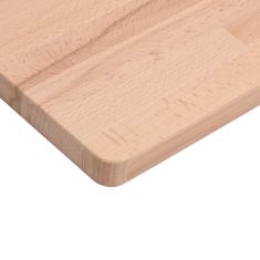 Greatstore tömör bükkfa téglalap alakú asztallap 60x40x1,5 cm