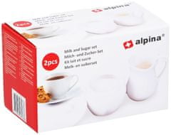 Alpina Cukortartó és tejeskanna kávéskészlet 2 dbED-208538