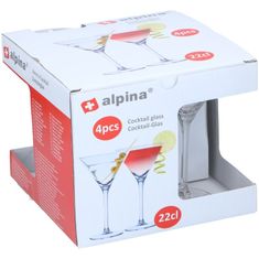 Alpina Koktélpoharak 220 ml-es 4 db-os készletED-249631