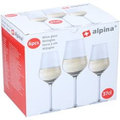 PHILIPS ALPINA borospoharak 370 ml-es 6 db-os készletED-286430