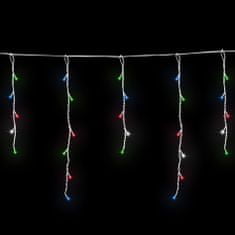 Aga Karácsonyi fényfüggöny 100 LED Színes
