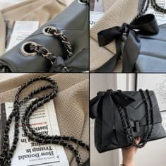 Dollcini Női válltáska, Stílusos női táska, PU bőr táska, Alkalmi, Táska Nőknek/Utazás/Dolgozni/Hétköznapokra, fekete