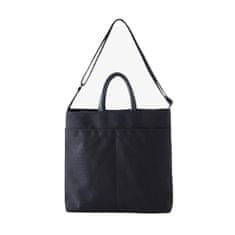 Dollcini Női elegáns kézitáska válltáska, Tote Bag, luxus, Tote fazonú táska,424301, Fekete