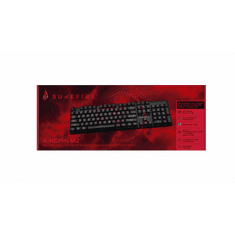 Superfire KingPin M2 Mechanical Red switch Gaming US billentyűzet fekete (48719) (Superfire48719)