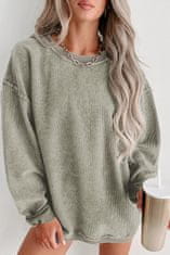 OMG! Női hosszú pulóver Aliredin zöld L