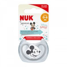 Nuk Space 0-6m Disney Mickey egér fehér - 0-6m