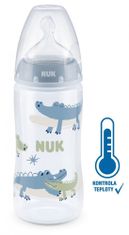Nuk FC+ cumisüveg hőmérséklet-szabályozóval 300 ml - kék