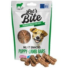 Brit DOG Let's Bite Meat Snacks Kiskutya bárány szelet 80 g